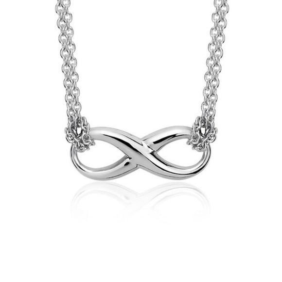 Blue Nile Jewelry - Blue Nile Infinity Necklace Sterling Silver